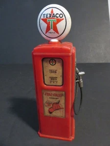 Vintage 50er Jahre Kunststoff Texico Zapfsäule Münzbank - Bild 1 von 7