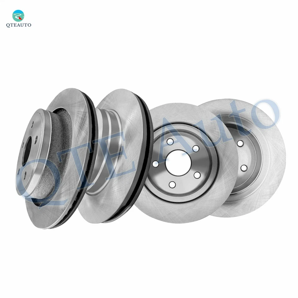 Juego de 4 rotores de disco de freno delanteros 336 mm-traseros 352 mm para Dodge RAM 1500 2002-2010 Foto 1 de 4