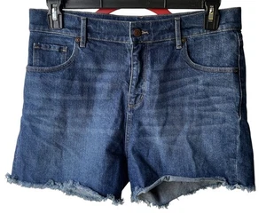 NEU Loft Denim the Boyfriend Shorts abgeschnitten Freizeit Sommer Größe 29/8 Damen - Bild 1 von 5