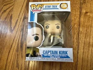 Funko Pop TV Star Trek Original Series Captain Kirk 1136 Vinyl Figure DAMAGED - Picture 1 of 9
