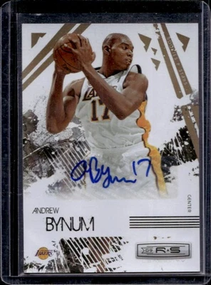 Panini Rookies & Stars Longevity Andrew Bynum Signatures 2009-10 automático #62/100 Foto 1 de 2