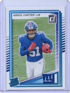 Donruss 2025 - Abdul Carter clasificación novato #315 NY Giants - Imagen 1 de 2