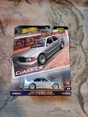 Mercedes Benz 190 E Evolution II Modern Classics 2025 Premium #2 1990 Hot Wheels Foto 1 de 2
