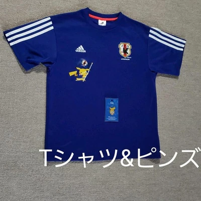 Adidas Japón Fútbol Pikachu Camiseta M + Pokémon Center Pikachu Soccer Limited - Imagen 1 de 4