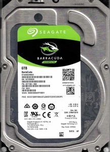 ST6000DM003, 2CY186-568, 0001, WU, WF20 SEAGATE 6TB MAI 2018 - Bild 1 von 1