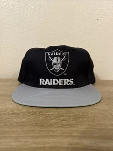 De colección Oakland Los Angeles Raiders Snapback Sombrero Eastport NFL Fútbol Años 90 - Imagen 1 de 7