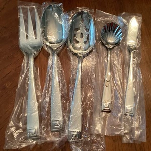 OLYMPUS 5 Piece Hostess Serving Set 18/10 Flatware J A HENCKELS Unused - Picture 1 of 3