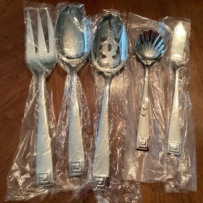 OLYMPUS 5 Piece Hostess Serving Set 18/10 Flatware J A HENCKELS Unused - Image 1 of 3