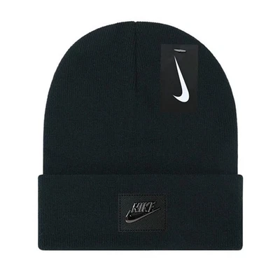 Nike Gorro Hombres Mujeres Puños Invierno Sombrero Tejido Gorra Cálido Frío ENVÍO GRATUITO Foto 1 de 4