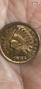 Indian Head Penny 1901 1904 Münze Sammlerstück - Bild 1 von 2