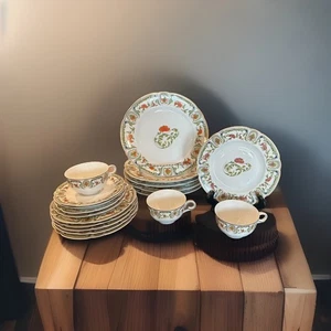 HAVILAND LIMOGES MOZART CHANTOUNG Set - 21 Pieces Total - Picture 1 of 8