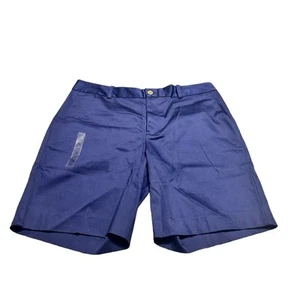 Lauren Ralph Lauren Navy Blue Shorts size 14 NWT 10.5 inch inseam - Picture 1 of 7