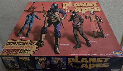 AURORA  PLANET OF THE APES Limited Edition 4-Pack Model Kit  SEALED - Image 1 of 4