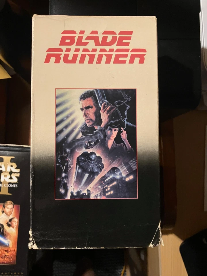 Blade Runner (VHS Tape, 1982) Harrison Ford, Rutger Hauer - Image 1 of 2
