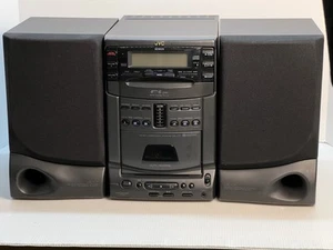 JVC UX-C7 Micro Component Stereo AM/FM Cass CD 6 Disc (No Remote)-Tested Works - Picture 1 of 23