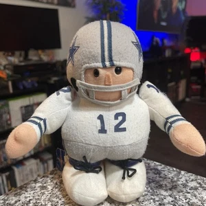 Kamar NFL Football Dallas Cowboys #12 Roger Staubach 5” Plush Toy Doll w/ TAG ⭐️ - Picture 1 of 4