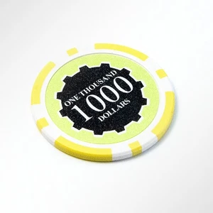 50pcs Eclipse Poker Chips $1,000 MRC POKER - Picture 1 of 4