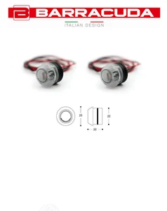 Mini Frecce B-LED Ø25x22x22 da Montare sui Contrappesi Barracuda Serie B-LUX - Picture 1 of 3