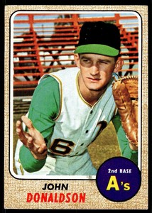 1968 Topps Baseball John Donaldson RC #244 ..
