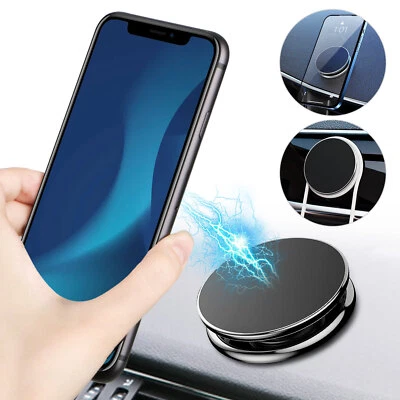 Soporte magnético para teléfono celular de montaje en coche soporte para tablero accesorios universales para coche Foto 1 de 4