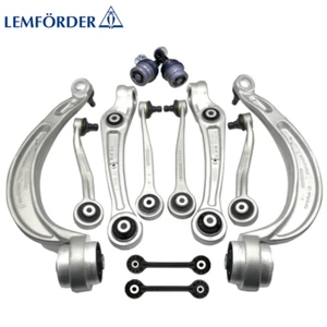 12x LEMFORDER Front Control Arm Balljoint Suspension Kit for Audi A4 A5 S4 A6 Q5 - Picture 1 of 15