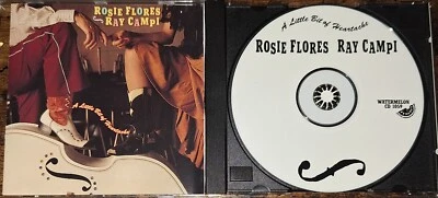 ROSIE FLORES RAY CAMPI - A LITTLE BIT OF HEARTACHE  CD Watermelon Records - Bild 1 von 2