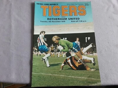 Hull City v Rotherham United  - November 1979     (hc2) - Image 1 of 2