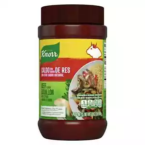 Knorr Shelf-Stable Granulated Beef Bouillon Seasoning, 2.0 lb Jar Free Shipping - Picture 1 of 9