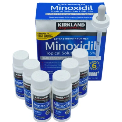 KIRKLAND MINOXIDIL 5% SOLUCIÓN DE REGENERACIÓN CAPILAR PARA HOMBRES (ENVÍO DESDE UE) Foto 1 de 3