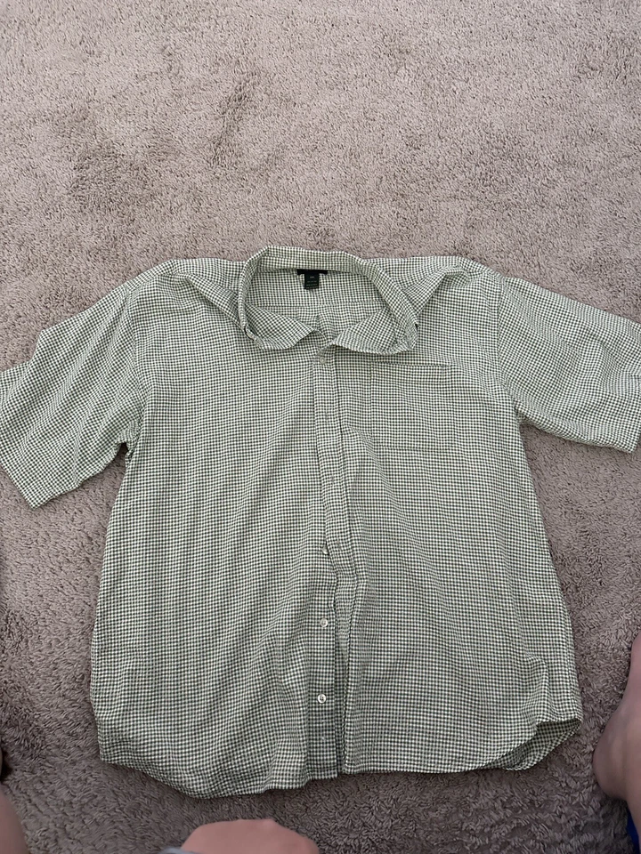 Cambridge Classics Shirt Mens 2XL Mint Green Button Down S/S - Image 1 of 3