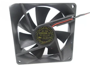 YL D90SM-12 DC12V 0.14A 9025 9CM 2pin Cooling Fan - Bild 1 von 2