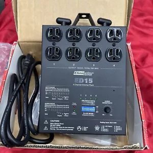 Eliminator ED15 4-Channel DMX Dimmer Pack To Control Light Fixture Movement ADJ. - Picture 1 of 6