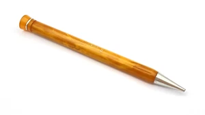 VINTAGE POMPADOUR PENCIL IN AMBER GOOD USED CONDITION - Picture 1 of 5