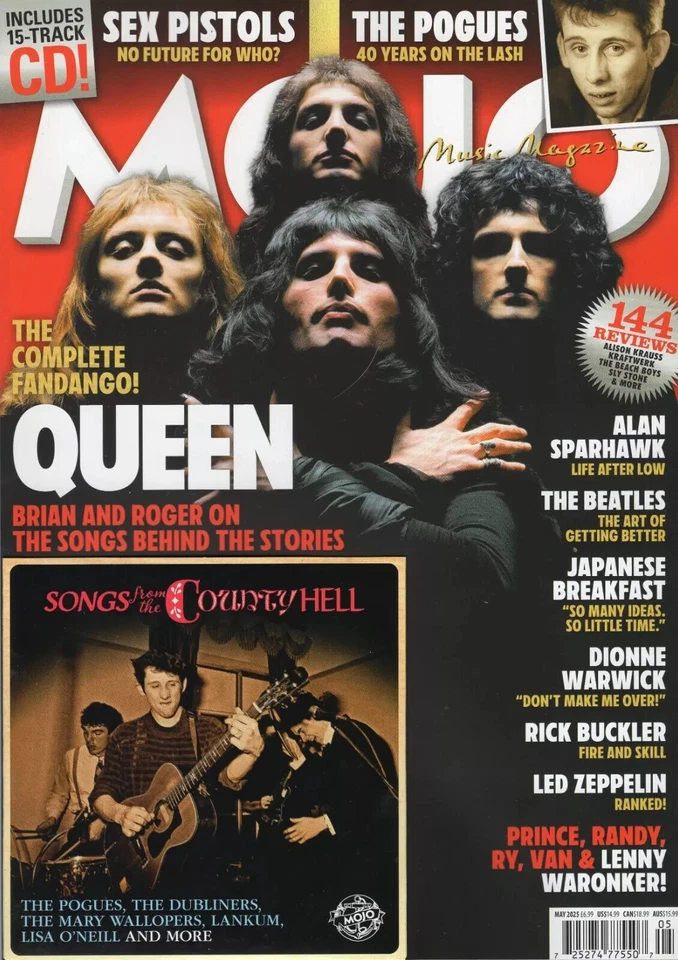 Mojo Magazine Issue 378 (May 2025) Queen (w CD) - Image 1 of 1
