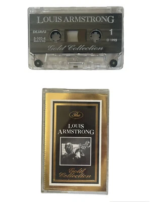 ✨ The LOUIS ARMSTRONG Gold Collection Cassette 1992 Digital Dejavu - Image 1 of 3