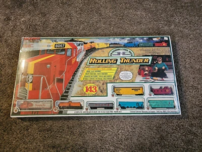 Juego de tren escala vintage Bachmann ROLLING THUNDER HO nuevo en caja artículo #00603. NUEVO Foto 1 de 4