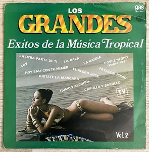 LOS GRANDES Exitos de la Música Tropical LP 1987 Vinyl Record Mexico VG - Picture 1 of 3
