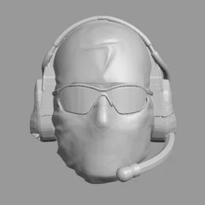 Tactical Masked Custom Kopf für Military GI Joe Style Actionfigur - Bild 1 von 1