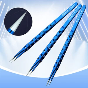 MECHANIC AAC-14 8-hole Lengthened Thickened Tweezers for Phone Repair Toolck - Picture 1 of 15