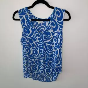 Canotta leggera Coral Bay Petite Small blu modello vortice - Foto 1 di 4