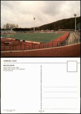 Postcard Homburg (Saar Palatinate) FORESTSTADION football stadium 1992
