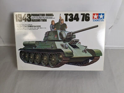 Tamiya 1943 Carro Armato Russo T34/76 Kit 1/35 3559 F21 - Immagine 1 di 2