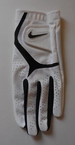 Nike Dura Fell X Golf Glove Left Hand Women Pearl White/Black Medium - Picture 1 of 6