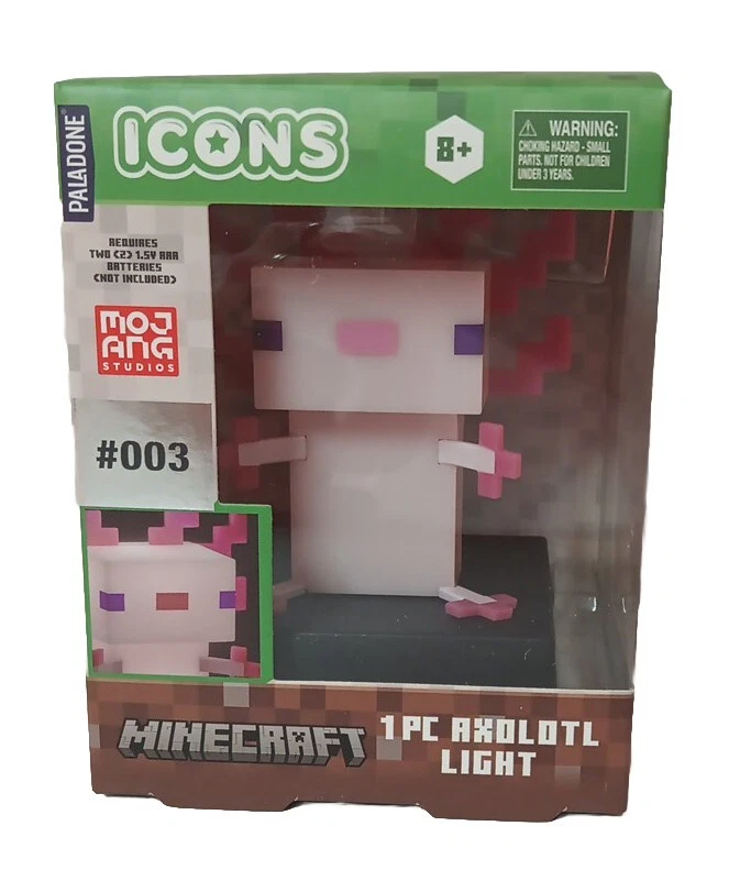 Minecraft Paladone Icons Axolotl Light-Series 1-2024-