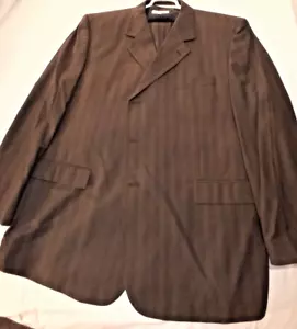 Stacy Adams brauner Herrenanzug, Weste/Krawatte, Cutter Buck 4XL Shirt 50LJkt/44x30 Punkte - Bild 1 von 18