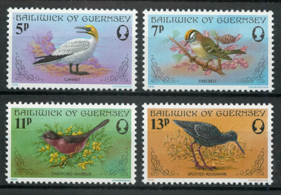 Guernsey 1978 Birds of the Bailiwick set SG 169-172 MNH mint *COMBINED POSTAGE* - Image 1 of 1