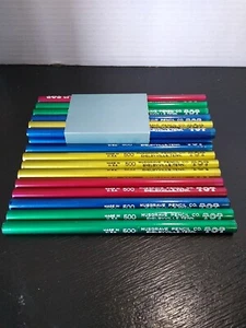 Vintage Lot Of 21 Musgrave Pencil Co. "Fat" 500 TOT Pencils, Unsharpened - Picture 1 of 6