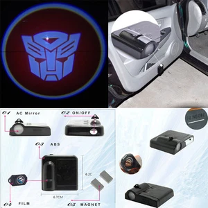 Puerta de coche LED sombra fantasma luz Autobot transformadores inalámbricos para Malibu DL247 - Imagen 1 de 11