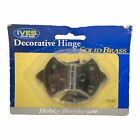 Ives Schlage Decorative Hinge - C9071B5 Solid Brass Hobby Hardware