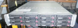 LOT of 2-Supermicro X10DRT-CSE-827HD+-Nutanix Server-8035-G4 E5-2620 V3-32GB-LSI - Picture 1 of 1